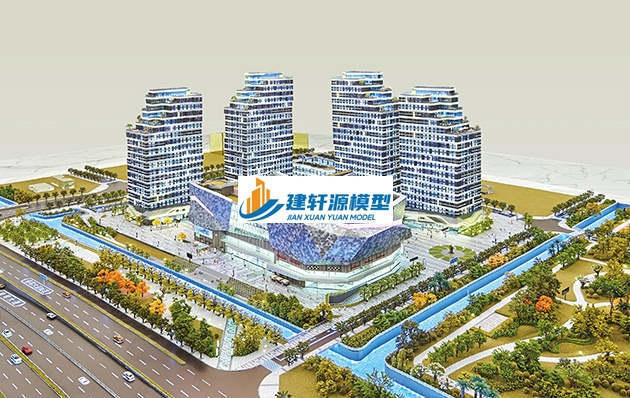 贺兰智慧城模型